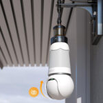 Telecamera con lampadina