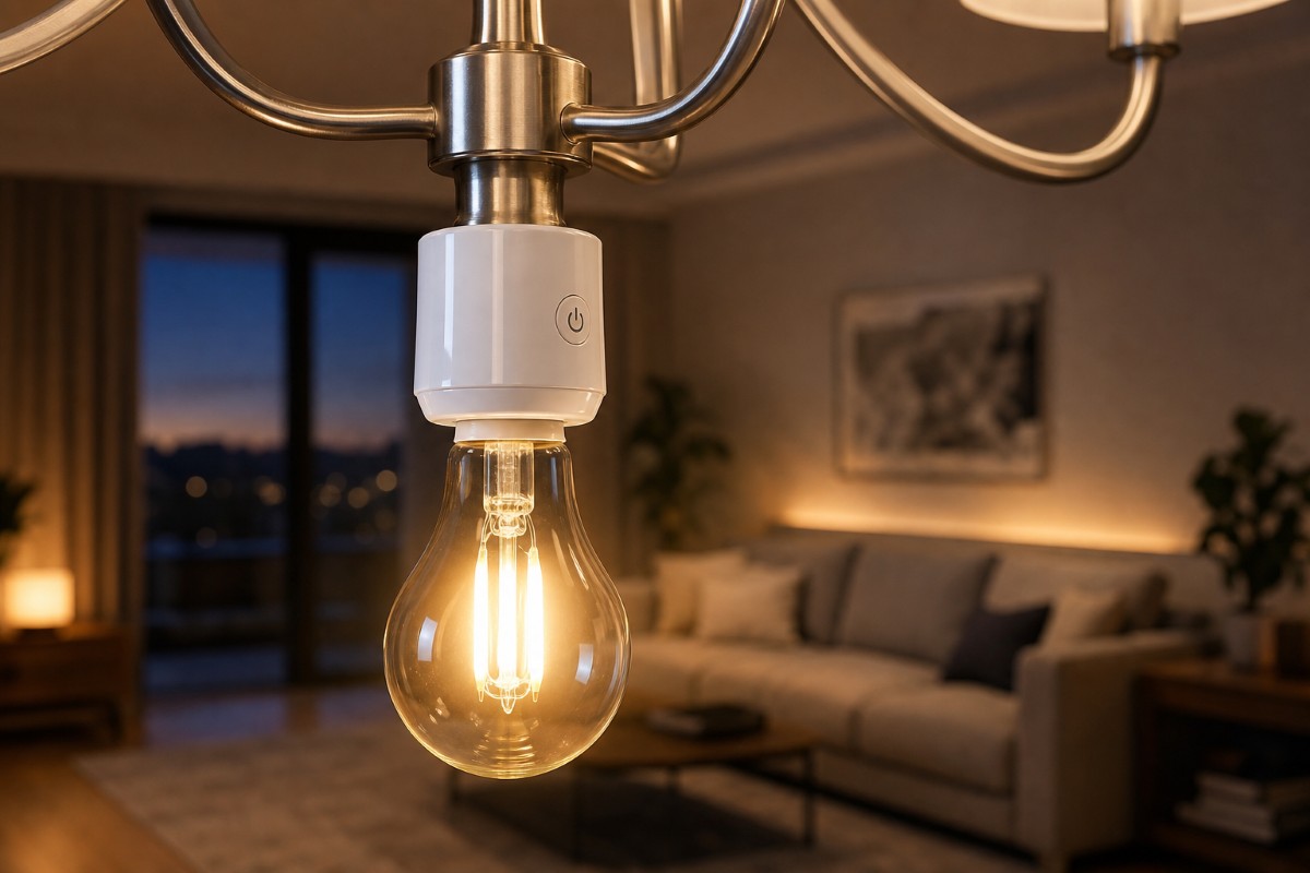 Questo piccolo accessorio rende smart qualsiasi lampadina
